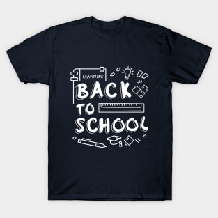 back to school icon handraw T-Shirt